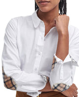 Barbour Womens Lavender Tailored Long Sleeve Shirt