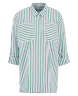 Barbour Womens Nicola Striped Relaxed Long-Sleeved Shirt