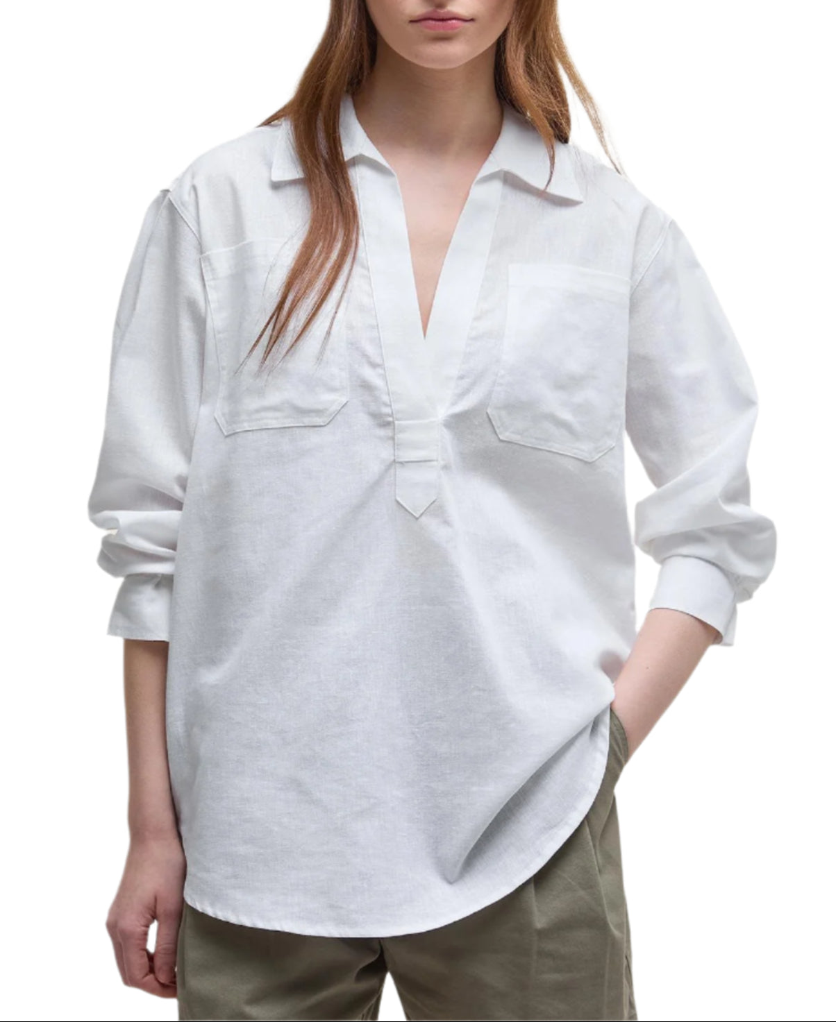 Barbour Womens Cecile Relaxed Tunic Shirt