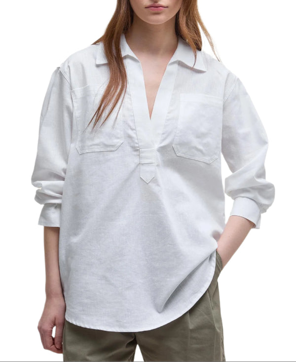 Barbour Womens Cecile Relaxed Tunic Shirt