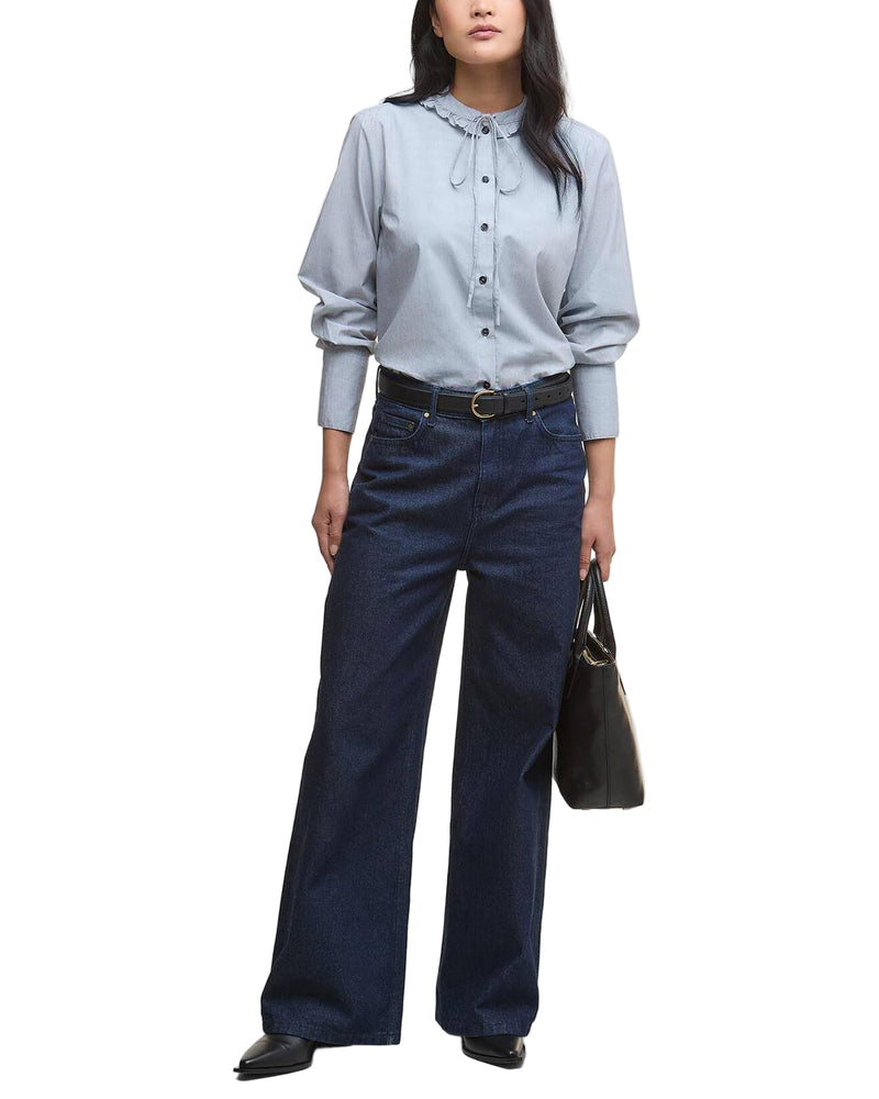 Barbour Womens Cecelia Striped Long Sleeve Shirt