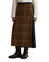 Barbour Womens Hazelwood Tartan Midi Skirt