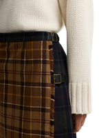 Barbour Womens Hazelwood Tartan Midi Skirt