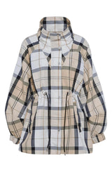 Barbour Womens Suri Checked Showerproof Jacket