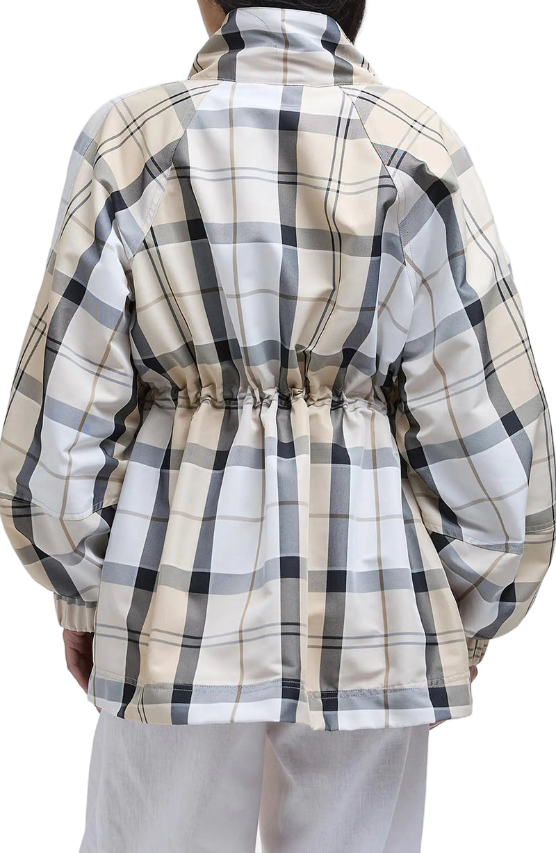 Barbour Womens Suri Checked Showerproof Jacket