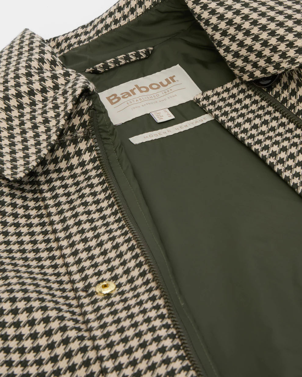 Barbour Womens Kennedy Check Showerproof Jacket – ShopCGX