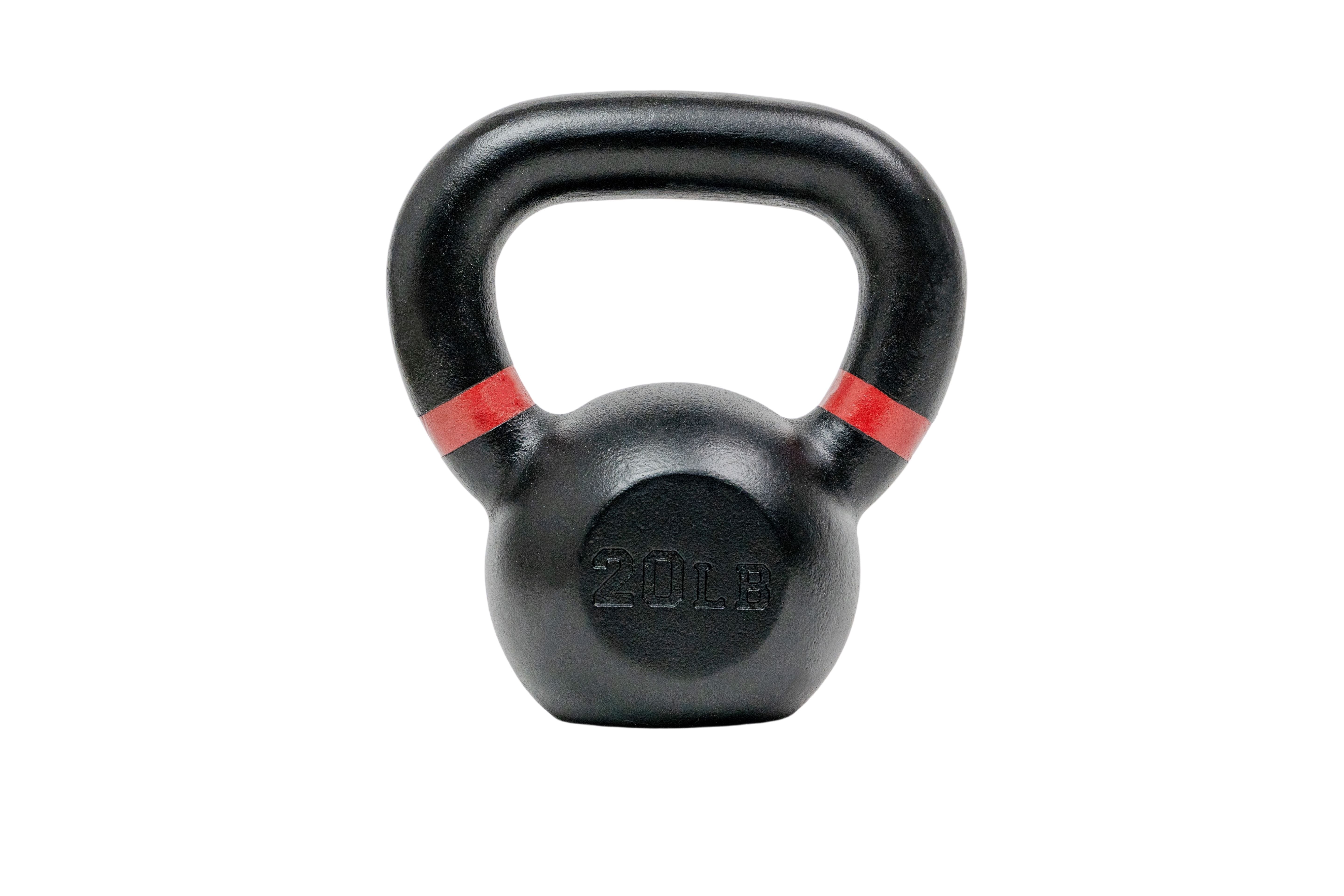 TRU GRIT 20 lbs. Cast Iron Kettlebell