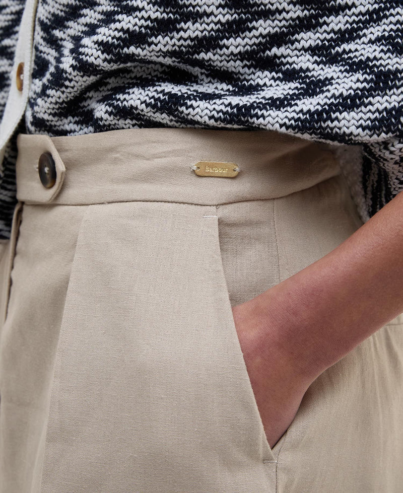 Barbour Womens Lucy Wide-Leg Trousers