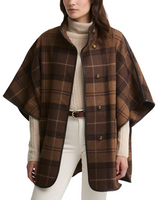 Barbour Womens Judith Tartan Wool Cape