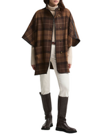 Barbour Womens Judith Tartan Wool Cape