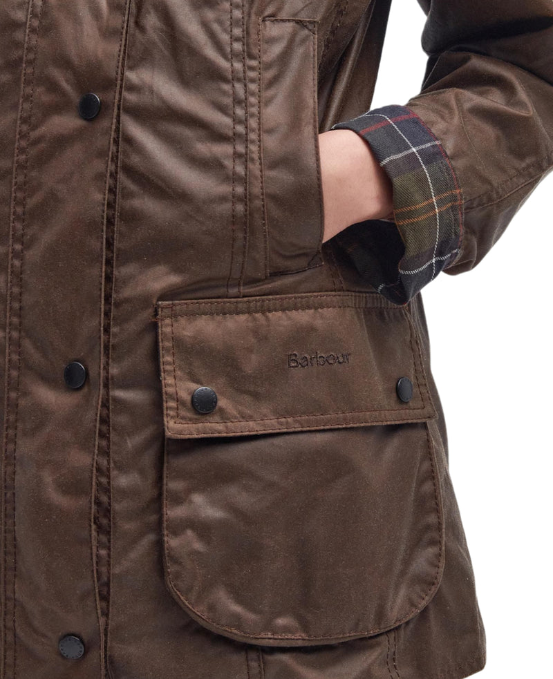 Barbour Womens Beadnell Waxed Jacket