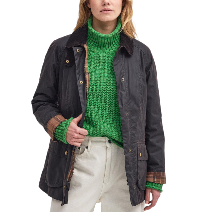 Barbour Womens Beadnell Waxed Jacket