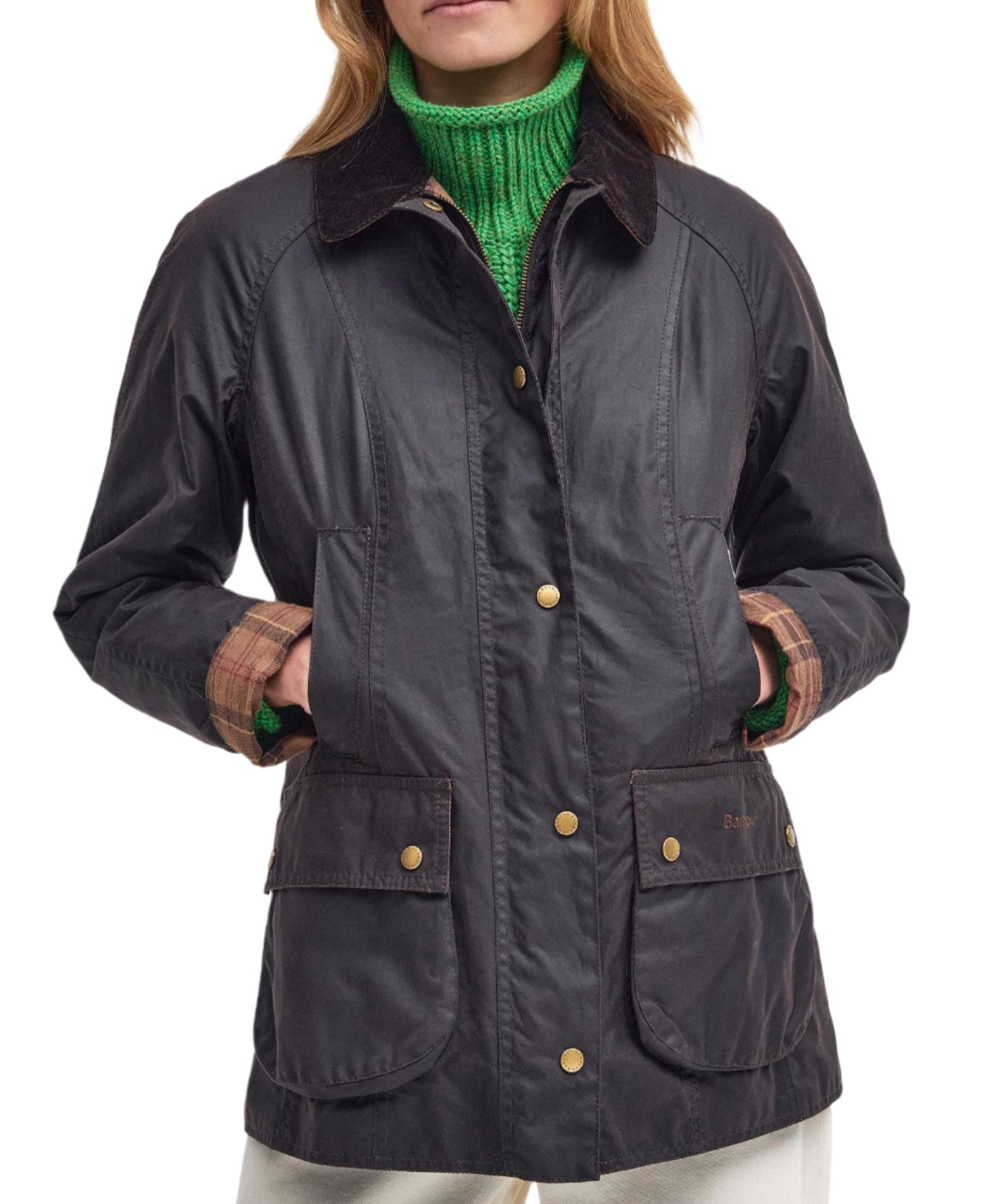 Barbour Womens Beadnell Waxed Jacket