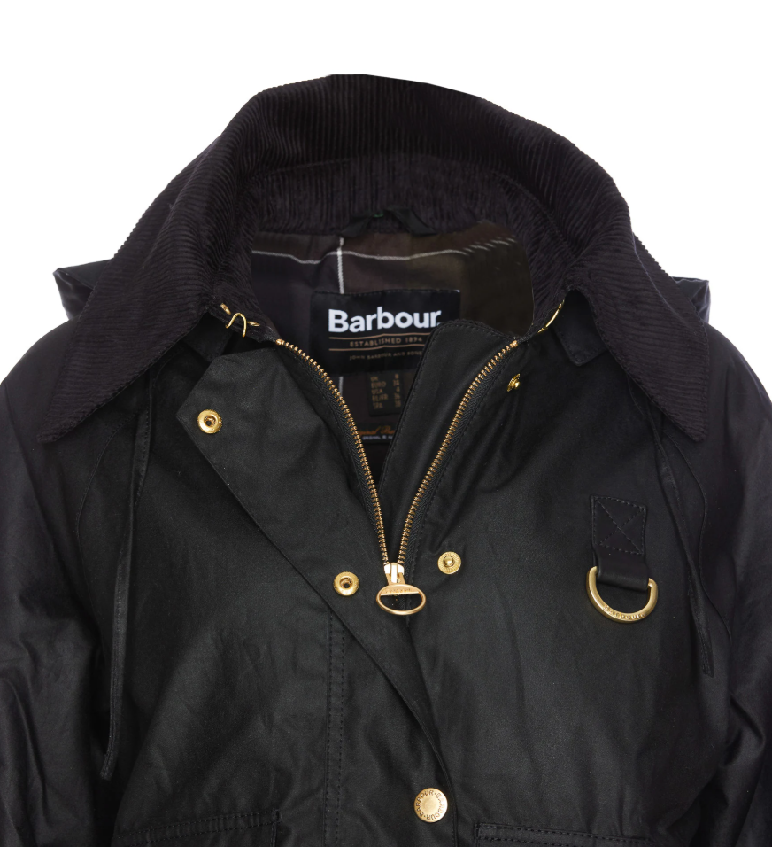 Barbour Womens Reighton Waxed Jacket