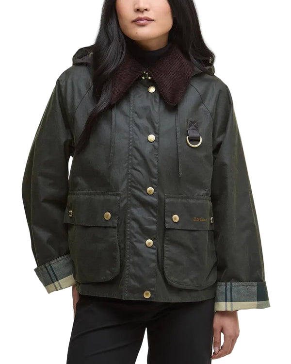 Barbour Womens Reighton Spey Waxed Jacket