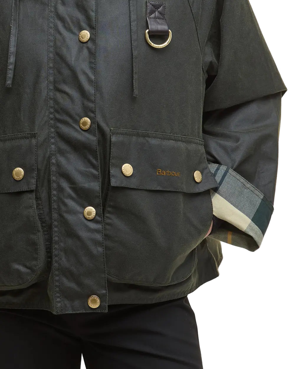 Barbour Womens Reighton Spey Waxed Jacket
