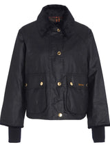 Barbour Womens Cropped Beadnell Waxed Jacket