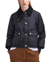 Barbour Womens Cropped Beadnell Waxed Jacket