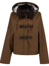 Barbour Womens Myra Waxed Duffle Coat