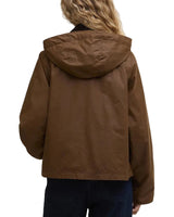 Barbour Womens Myra Waxed Duffle Coat