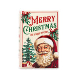 Steel Mill & Co. Santa Is Coming To Town Large Book Vase
