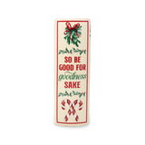 Steel Mill & Co. Santa Is Coming To Town Large Book Vase