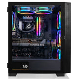 CLX SET Gaming Desktop - Liquid Cooled Intel Core i7 13700KF 3.4GHz 16-Core Processor, 16GB DDR5 Memory, GeForce RTX 3070 8GB GDDR6 Graphics, 1TB SSD, 4TB HDD, WiFi, Windows 11 Home 64-bit