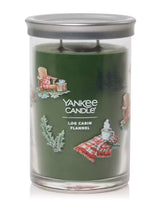 Yankee Candle Signature Large Tumbler Candle - Log Cabin Flannel