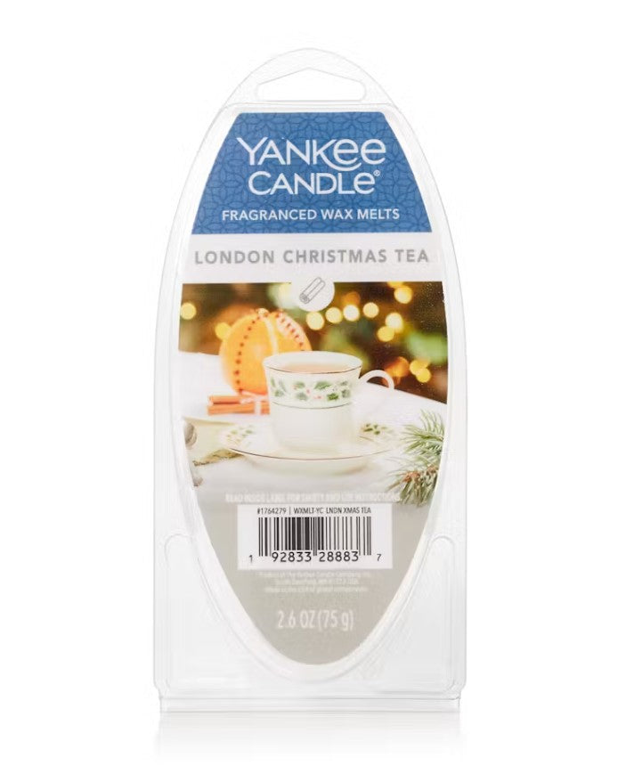 Yankee Candle Wax Melt Pack - London Christmas Tea