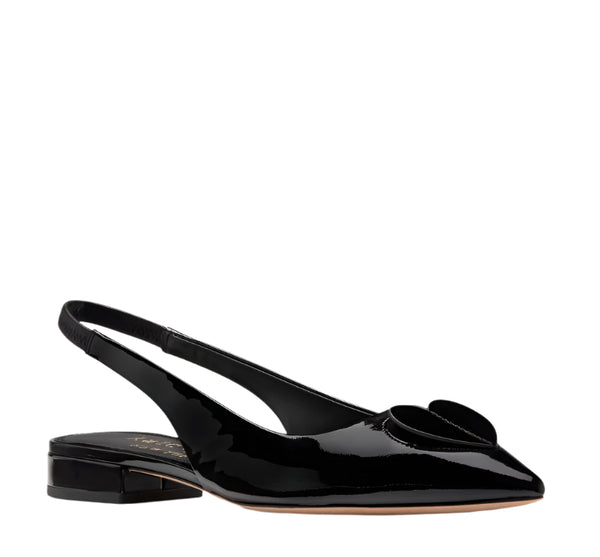 Kate Spade Womens Lover Patent Slingback Flats