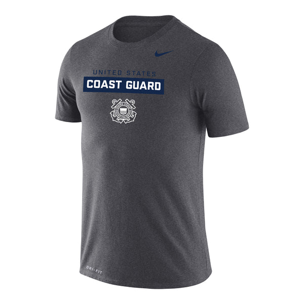 Coast Guard Mens Nike Dri-Fit Legend Short Sleeve T-Shirt