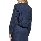 Calvin Klein Womens Stretch Denim Jacket
