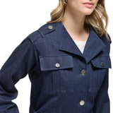 Calvin Klein Womens Stretch Denim Jacket