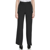 Calvin Klein Womens Stretch Crepe Pants