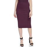 Calvin Klein Womens Pleated Sweater Skirt