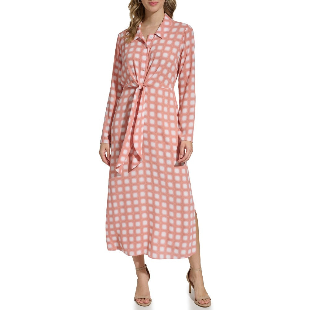 calvin klein long sleeve dress Calvin Klein Womens Georget Long Sleeve Dress – ShopCGX