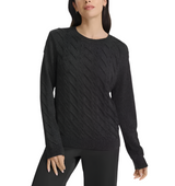 Calvin Klein Womens Cable Knit Sweater