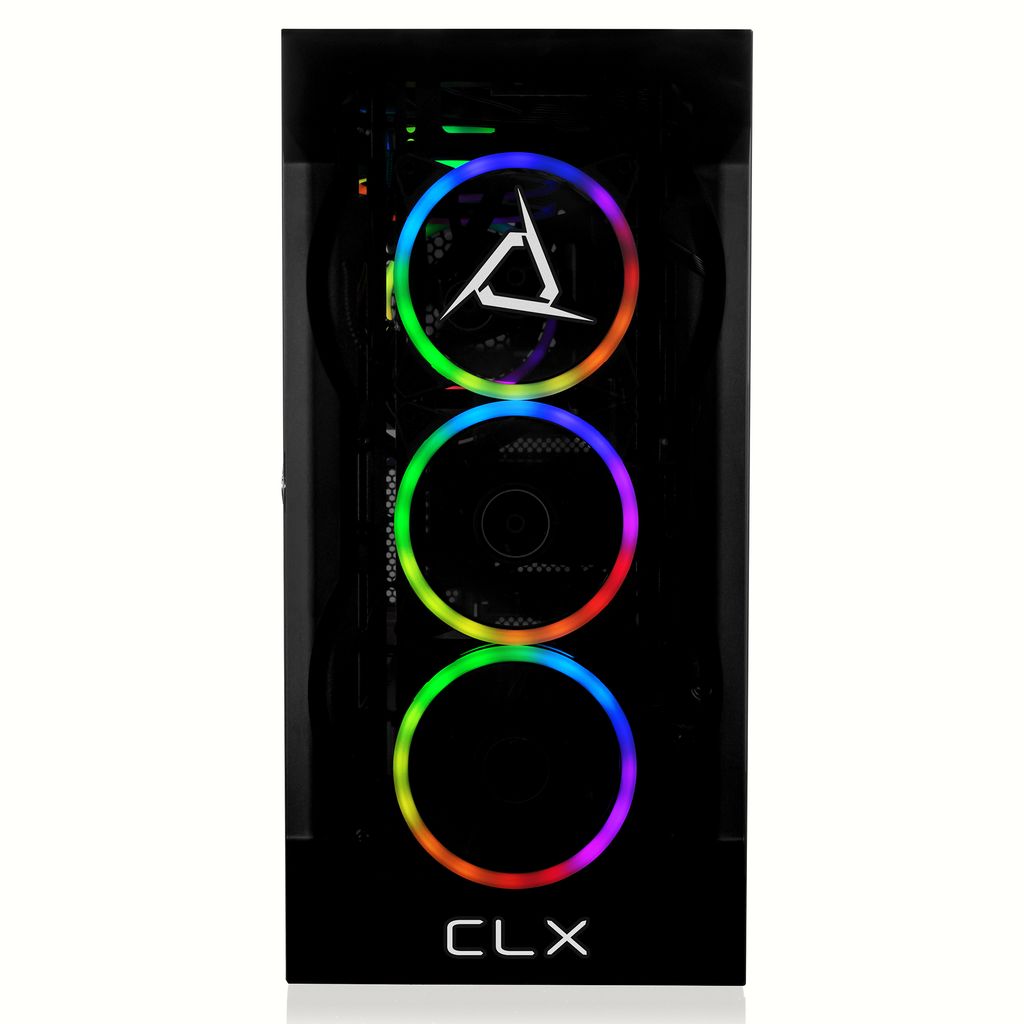 CLX SET Gaming Desktop - Liquid Cooled AMD Ryzen 7 9700X 3.8GHz 8-Core Processor, 32GB DDR5 Memory, GeForce RTX 5060 Ti 16GB GDDR7 Graphics, 2TB SSD, WiFi, Windows 11 Home 64-bit