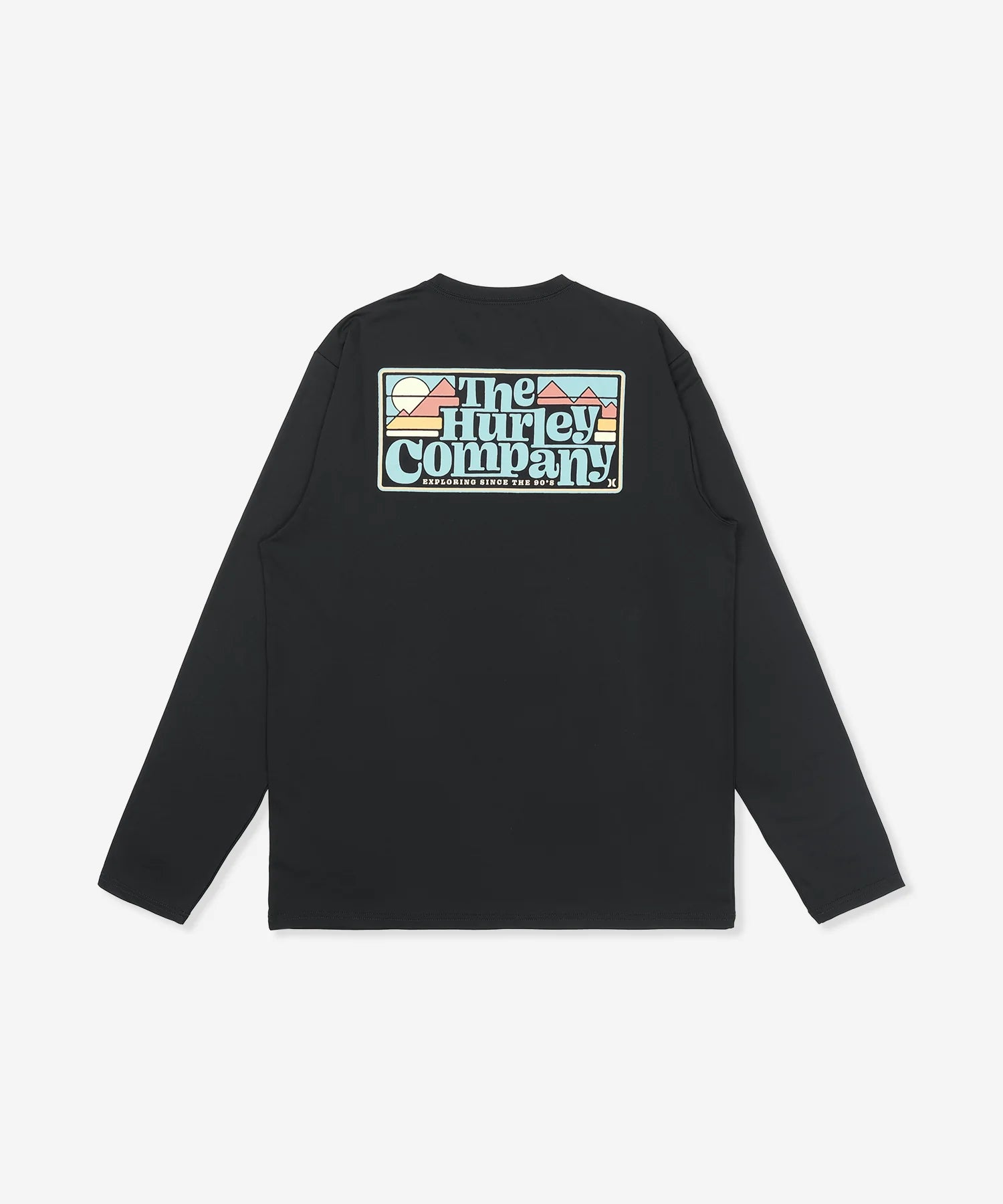 Hurley Mens Everyday Hybrid UPD Long Sleeve Rashguard Shirt