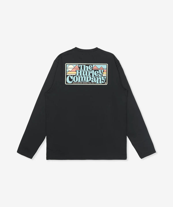 Hurley Mens Everyday Hybrid UPD Long Sleeve Rashguard Shirt