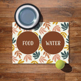 P. Graham Dunn "Food Water" Pet Mat