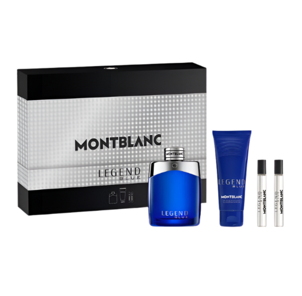 Montblanc Legend Blue Eau de Parfum 4-Piece Gift Set