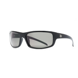 Calcutta Meads Shiny Black Frames - Gray Lens - Polarized Sunglasses