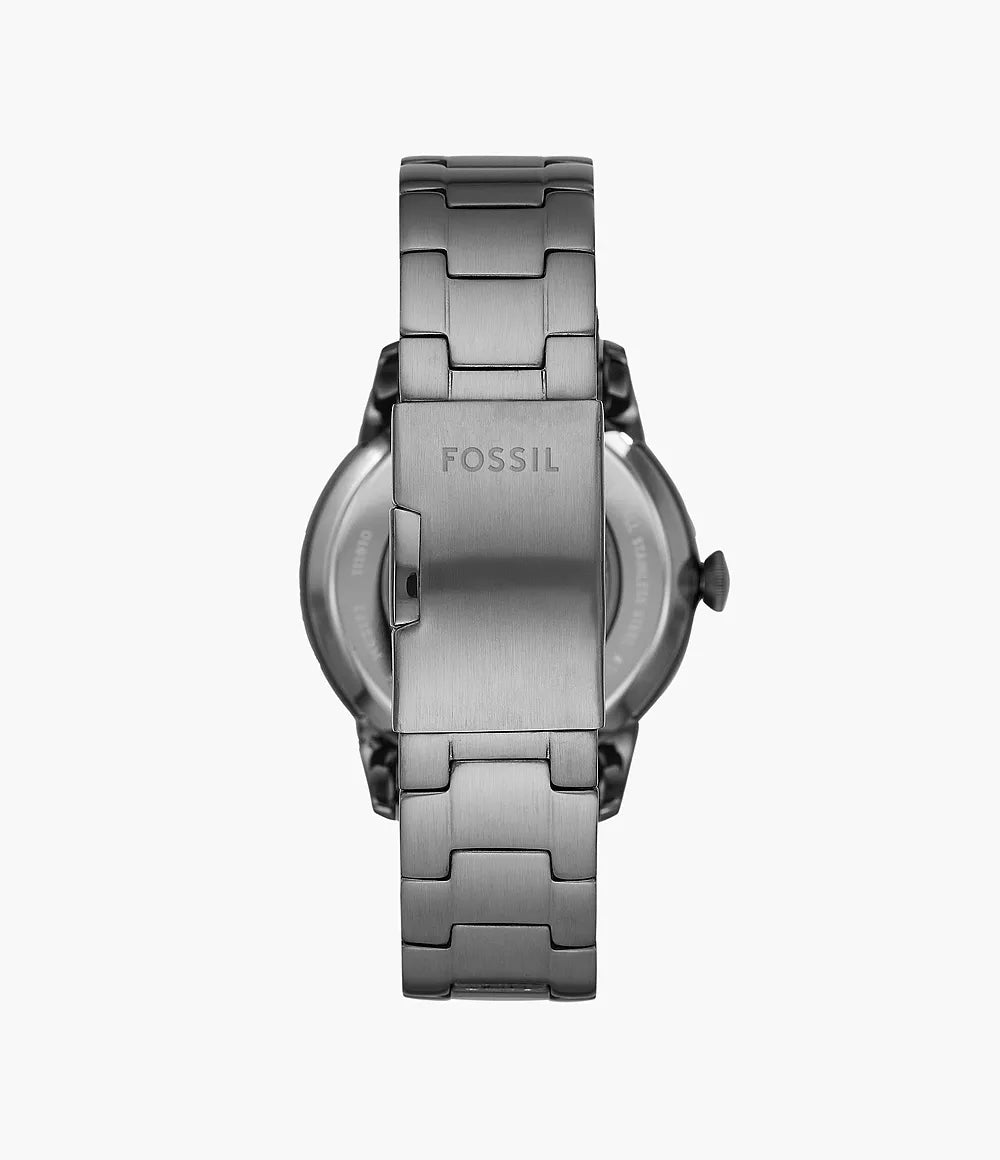 Fossil Townsman Automatic Smoke Stainless Steel Watch