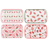 Ganz Rectangle Berry Tidbit Plate