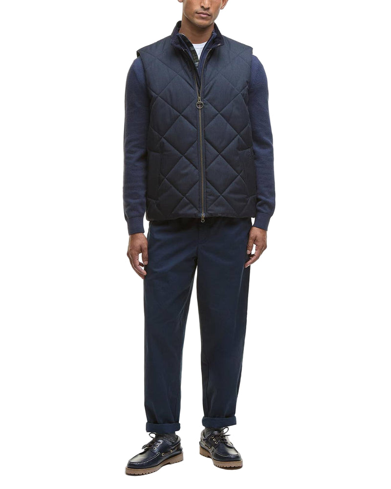 Barbour Mens City Harrington Quilted Gilet Vest
