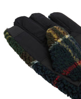 Barbour Mens Field Tartan Fleece Gloves