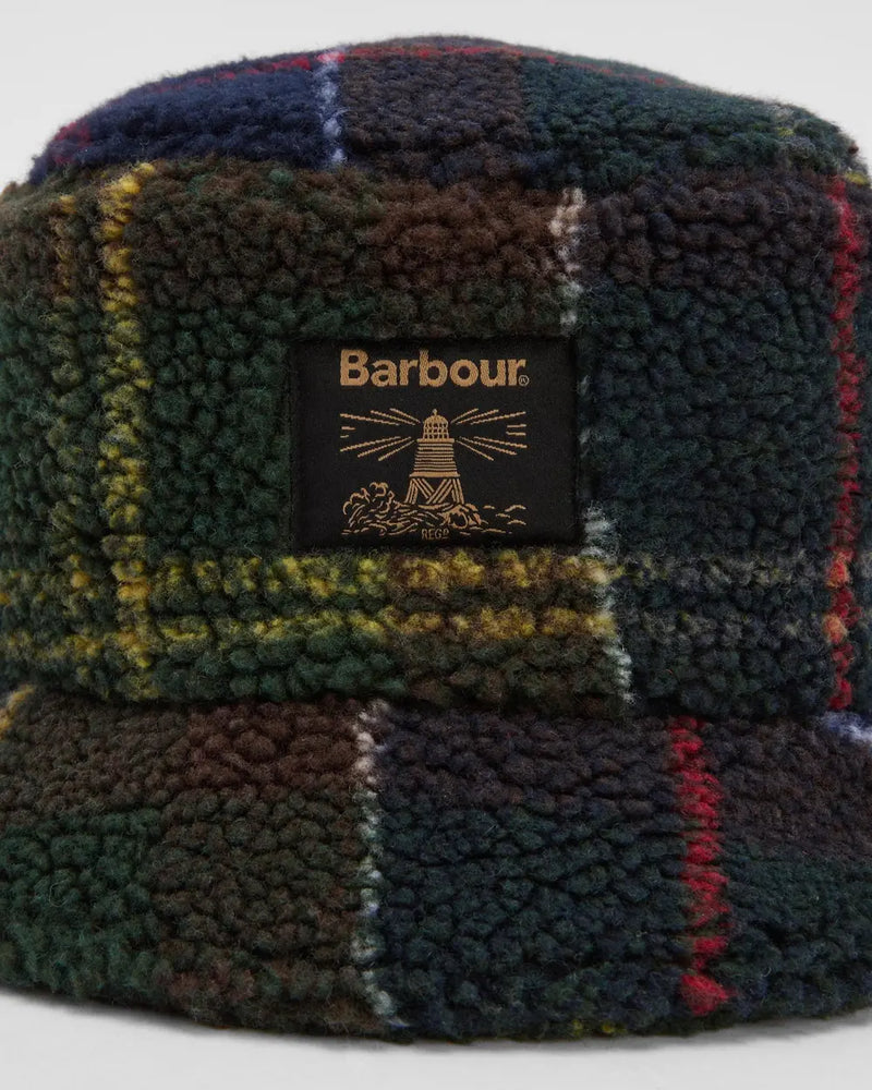 Barbour Mens Field Fleece Bucket Hat