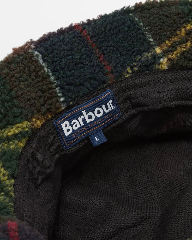 Barbour Mens Field Fleece Bucket Hat