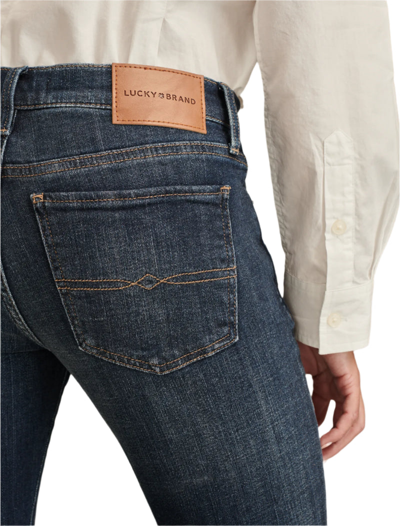 Lucky Brand Womens Mid Rise Sweet Boot Cut Jeans